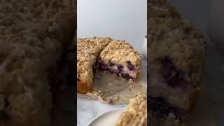 MOIST Lemon Blueberry Coffee Cake