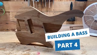 Building a Custom Bass Guitar | Part 4 | Shaping the Body