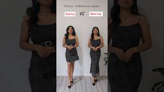 "1 Dress, 3 Outfits: Easy Styling Hacks You’ll Love!" #FashionTips #youtubeshorts #ytshorts