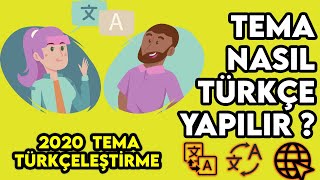 Site Teması Nasıl Türkçeleştirilir -Tema Türkçeleştirme (Tema Dili Nasıl Değiştirilir 2020)