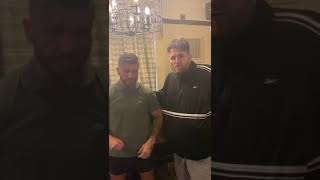 Dougie Joyce and Paul Joyce message to the Dohertys