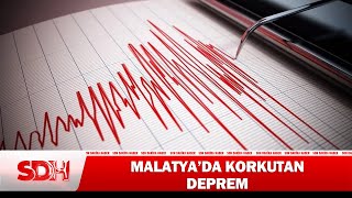 #SONDAKİKA Malatya'da Korkutan Deprem! Olay Anından İlk Görüntüler...