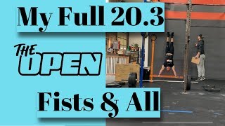 Heppner's Full Fist Handstand Pushup 20.3 #Grit