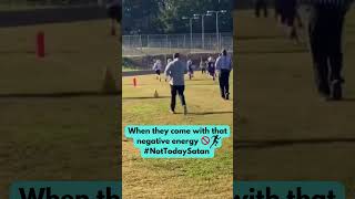 Not Today Negativity! Glow-up Game! 🏈 | "Not Today Satan" #shorts #new #shortsfeed #selfcare #God