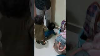 Tweens enjoying #tween #child #baby #dhyanam #fun #comedy  #cute #play #exercise #ytshorts