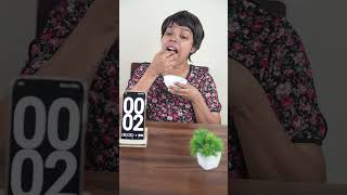 30 SECOND Gulab Jamun Eating Challenge  #shorts #ytshorts #ashortaday #minkutinku #eatingchallenge