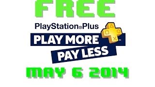 Playstation Plus FREE Games May 6th 2014