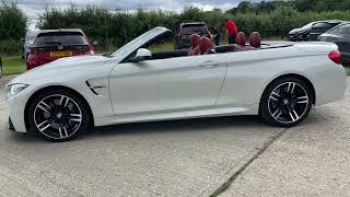 BMW M4 convertible white 2015 for sale @Auto 2000 Epping