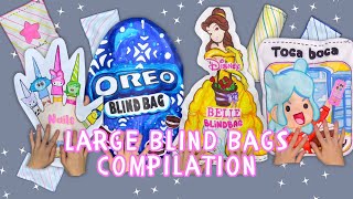 LARGE BLIND BAGS UNBOXING COMPILATION |DIY|ASMR|