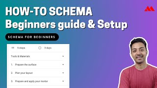 HowTo Schema - How-to Schema Beginners guide to getting started and setup on WordPress website