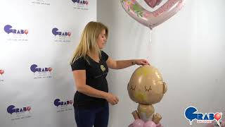 Grabo Welcome Baby Balloons