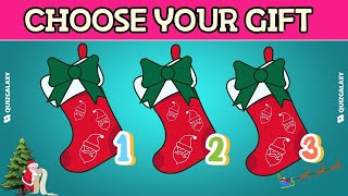 Choose your Christmas gift! 🎁🎄 How Lucky Are You? Christmas Quiz 🎄 Merry Christmas 2024