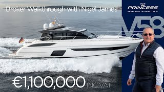 Princess V58 Open 'Sunalu III' Full Broker Walkthrough with Nigel James