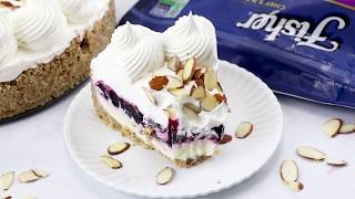 Blueberry Almond Cheesecake