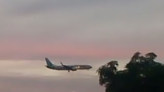 One of the Last! Caribbean Airlines Boeing 737-800 9Y-ANU short on final at Piarco Trinidad