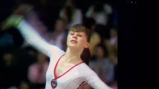 Elena Mukhina Елена Мухина - 1979 European Gymnastics Championships Floor Exercise🥈