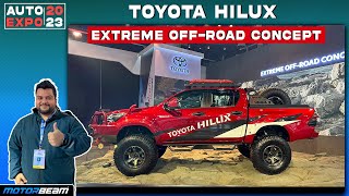 Toyota Hilux Ka Monster Truck | 2023 Auto Expo | MotorBeam हिंदी