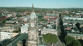 DJI Mini 3 Pro - Bolton Town Hall, Bolton Lancashire