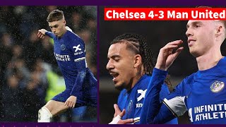 Chelsea 4-3 Man United  highlights✅