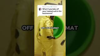 ⚠️WHAT IF YOU TAKE OFF YOUR HAZMAT SUIT IN THE BACKROOMS - FOUND FOOTAGE⚠️ #shorts