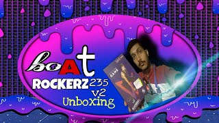 boat rockerz 235v2 Headphone unboxing Bangla @HRIKSOWMONDAL8