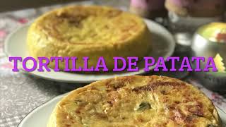 Tortilla de patata vocabulario