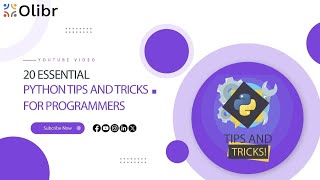 20 ESSENTIAL PYTHON TIPS AND TRICKS FOR PROGRAMMERS