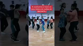 Paso Básico Vueltas Bachata