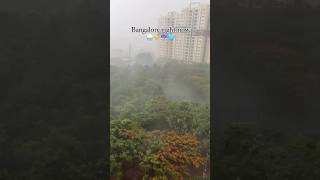 Bangalore weather ☁️☔ #bangalorerains #weather #monsoon #ytshorts #viral #greenry