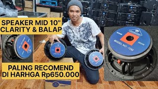 SPEAKER MID 10" CLARITY DAN BALAP SOUNDQUEEN 10M HARGA MURAH