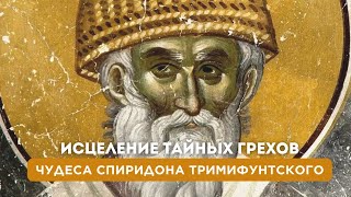 Чудеса Спиридона Тримифунтского. Исцеление тайных грехов