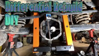 HOW TO REBUILD A DIFFERENTIAL DANA 44 AIR LOCKER INSTALL