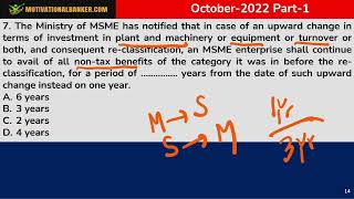 RBI Circular Based MCQs -Oct 2022 Part-01