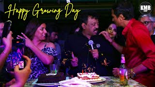 RGV about Seshu KMR's Birthday | Ram Gopal Varma Funny Speech at Seshu KMR Birthday | KMR CORP