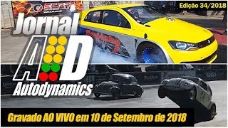 Jornal Autodynamics 10/09/2018 | Gravado AO VIVO