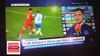 Declarații,Darius Olaru,după Universitatea Craiova - Steaua București 0-3