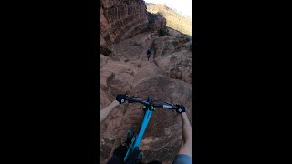 Riding Sedona's Steepest Line with Remy Metailler #shorts