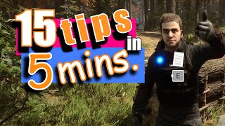 Sons of The Forest Tips and tricks | 15 Tips In 5 Minutes |