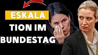 Eilmeldung: Weidel verwirrt Baerbock und bringt sie aus der Fassung!