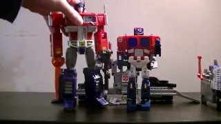 Peteman Reviews Transformers Powermaster Optimus Prime with Apex Armour G1