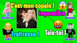 HISTOIRE ROBLOX | Mon meilleur ami a essayé de me voler mon petit ami 😫😫