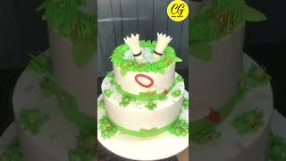 Badminton cake decoration ideas | #shorts | badminton cake design