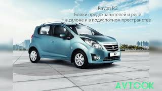 Ravon R2 - Блоки предохранителей и реле в салоне и в подкапотном пространстве #Ravon