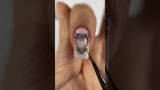 creative nail art tutorial | easy nail art tutorial #nailart #shorts #viral #trending #short #love