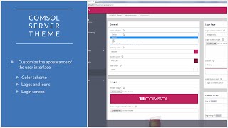 How to Customize the Appearance of COMSOL Server™