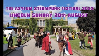 The Asylum Steampunk Festival Lincoln  2022 -    Sunday  Military Parade