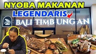 NYOBAIN MAKANAN LEGENDARIS BEBEK TIMBUNGAN DI SARINAH #bali #makan #bebek #food #fd