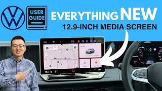 VW Tutorial - NEW 12.9-Inch Discover Media Screen - Detailed Walkthrough on the New System!