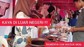 Ramenya kaya di luar negeri !! Berburu takjil paling ramai se Antartika !!! Segala aneka kuliner ada