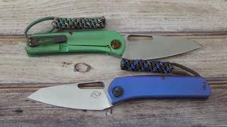 Liong Mah Kuf V2 Custom Anodized By Jeff Perkins of JD Cutlery.